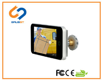 HD LCD Screen Lookout Smart Door Viewer / Wide Angle Digital Door Viewer Wifi