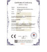 Chine Wuxi Gausst Technology Co., Ltd. certifications
